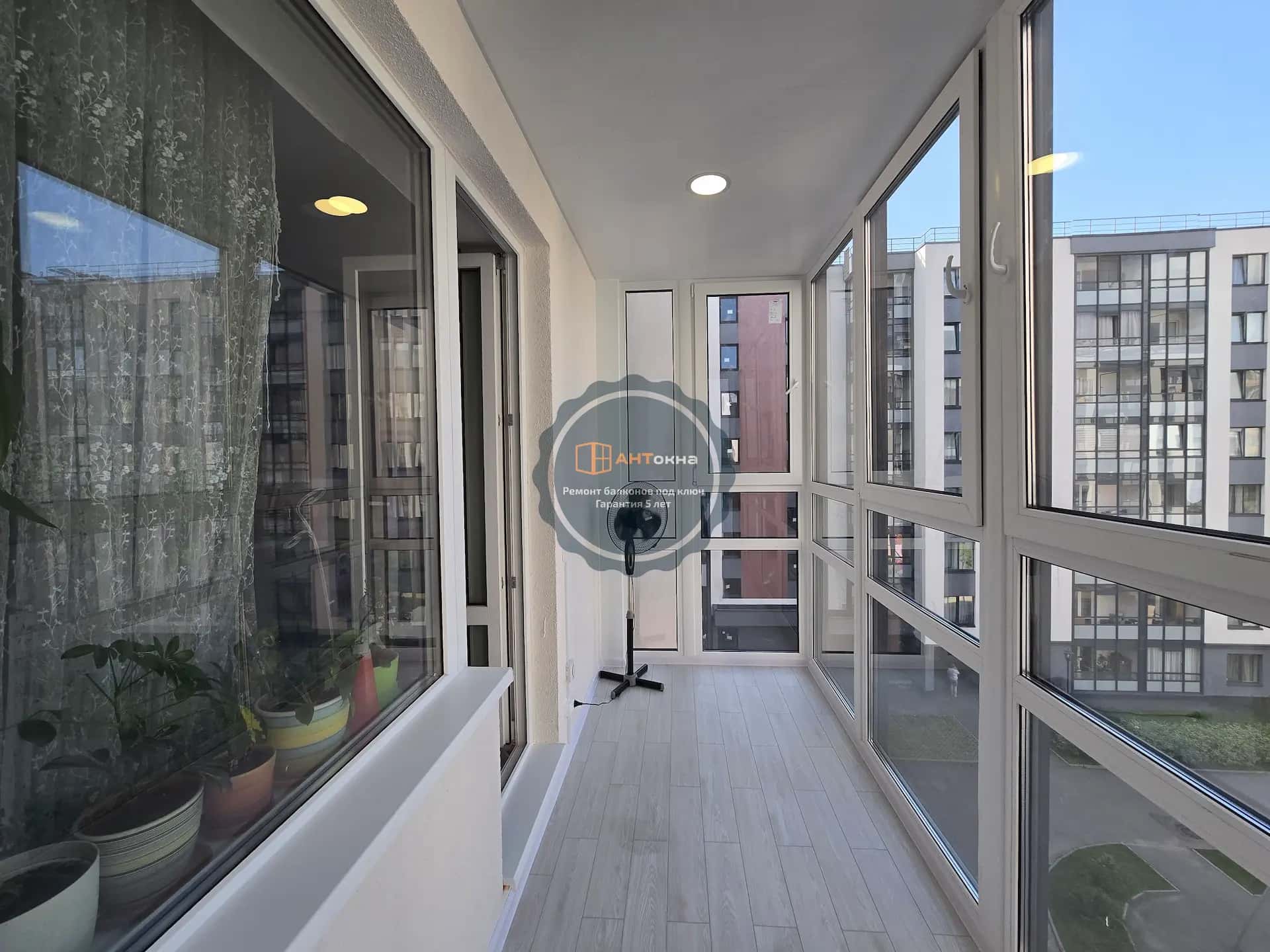 Теплое остекление комплектация Комфорт